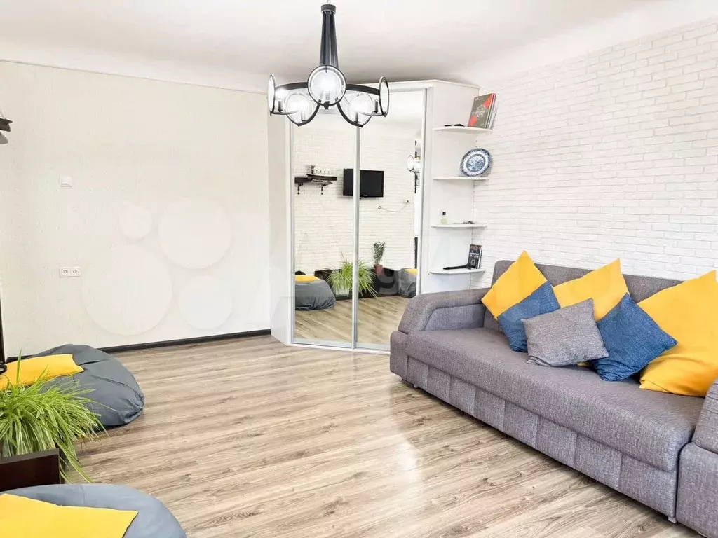 1-к. квартира, 34,8 м, 3/3 эт. - Фото 1