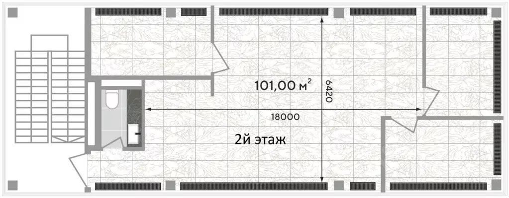 Помещение свободного назначения в Москва ул. Зорге, 9Ак1 (371 м) - Фото 2