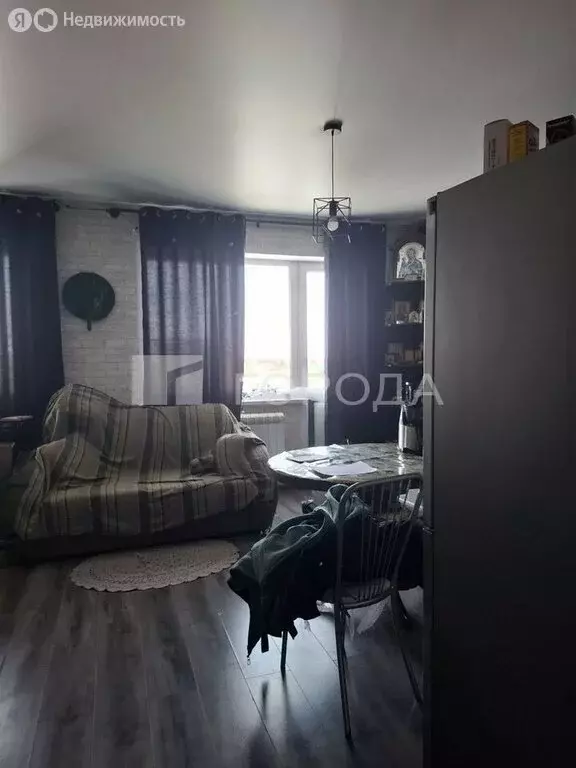 Квартира-студия: Новосибирск, улица Николая Грицюка, 1 (32 м) - Фото 1