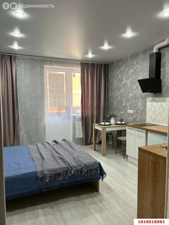 Квартира-студия: аул Новая Адыгея, Бжегокайская улица, 23/1Ак3 (23.5 ... - Фото 2