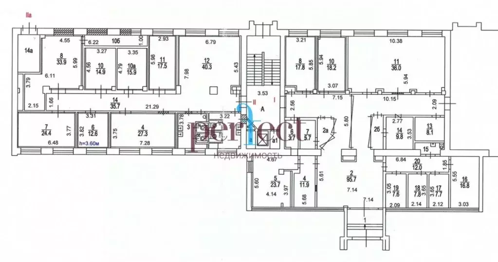 Помещение свободного назначения в Москва ул. Кржижановского, 29К5 (40 ... - Фото 1