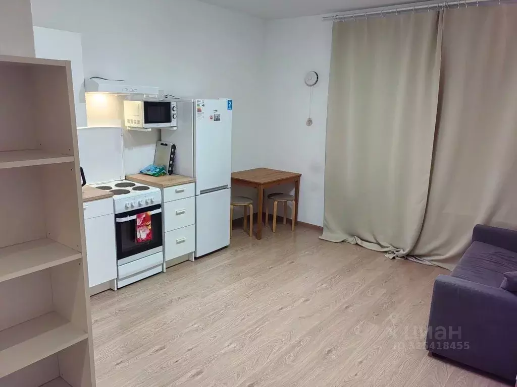 Студия Ленинградская область, Мурино Всеволожский район, ул. Шувалова, ... - Фото 1