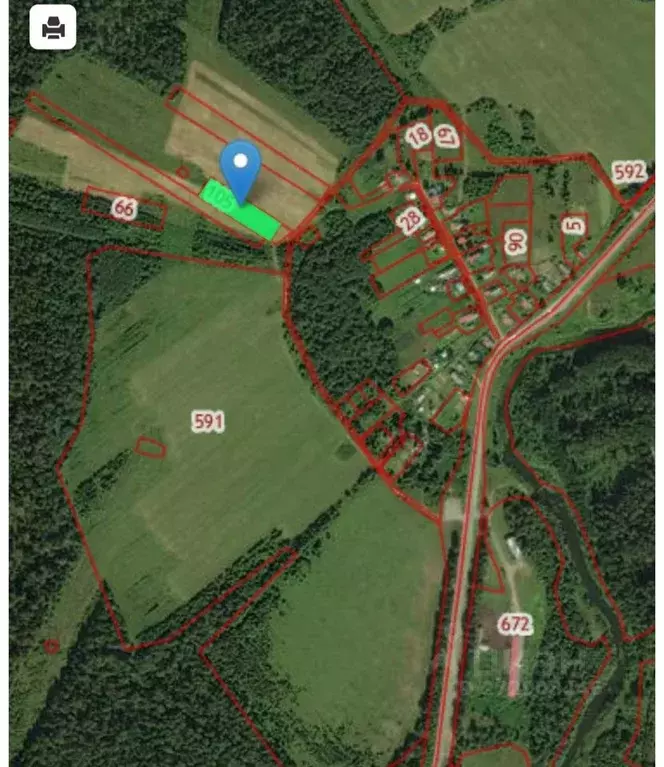 Участок в Ярославская область, Угличский муниципальный округ, д. ... - Фото 1