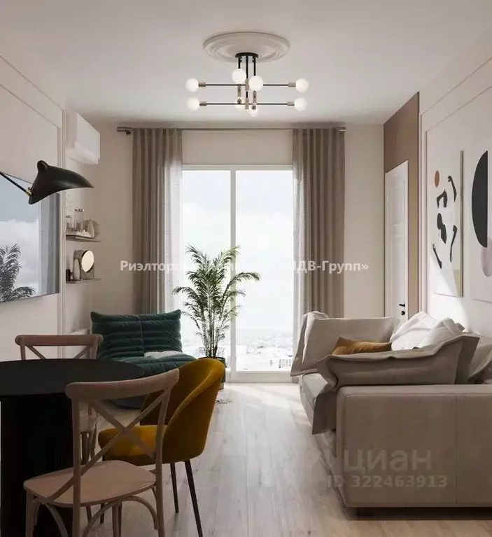 Студия Хабаровский край, Хабаровск ул. Карла Маркса, 99А (36.0 м) - Фото 2