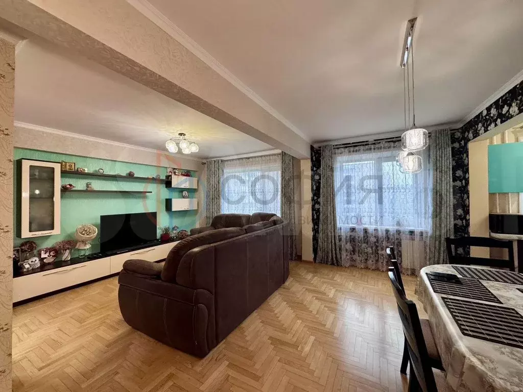 3-к. квартира, 77,6 м, 6/9 эт. - Фото 1