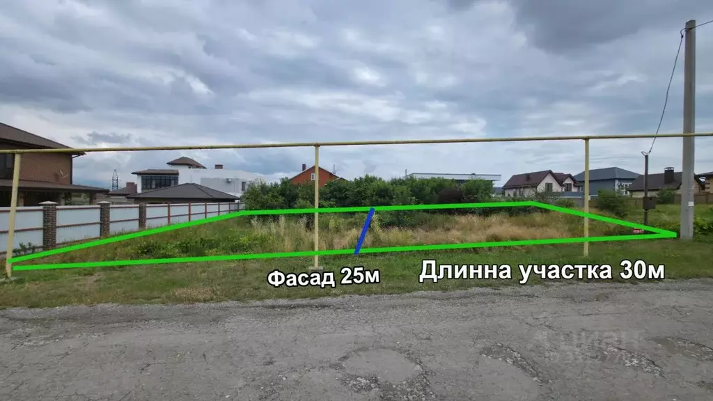 Участок в Краснодарский край, Новороссийск Цемдолина тер., ул. ... - Фото 1