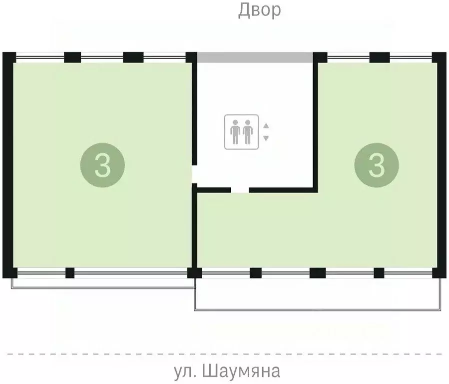 3-к кв. Свердловская область, Екатеринбург ул. Шаумяна, 30 (174.89 м) - Фото 1