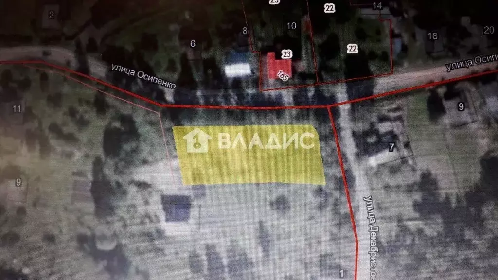 Участок в Новгородская область, Окуловка ул. Осипенко, 5 (16.3 сот.) - Фото 2
