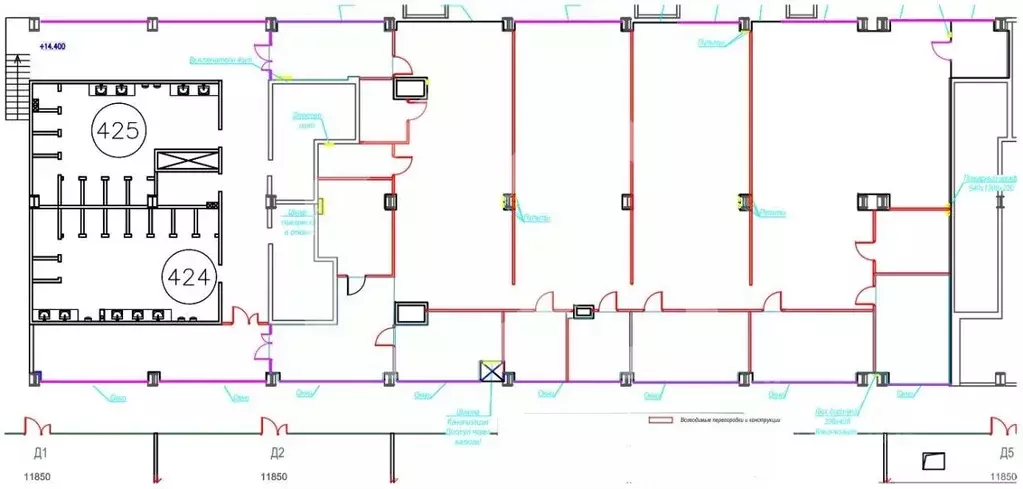 Помещение свободного назначения в Москва ул. Обручева, 52с3 (610 м) - Фото 2