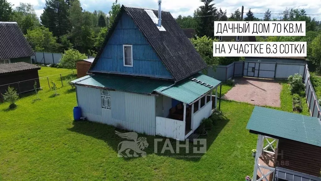 Дом в Ленинградская область, Кировский район, Синявинское городское ... - Фото 1