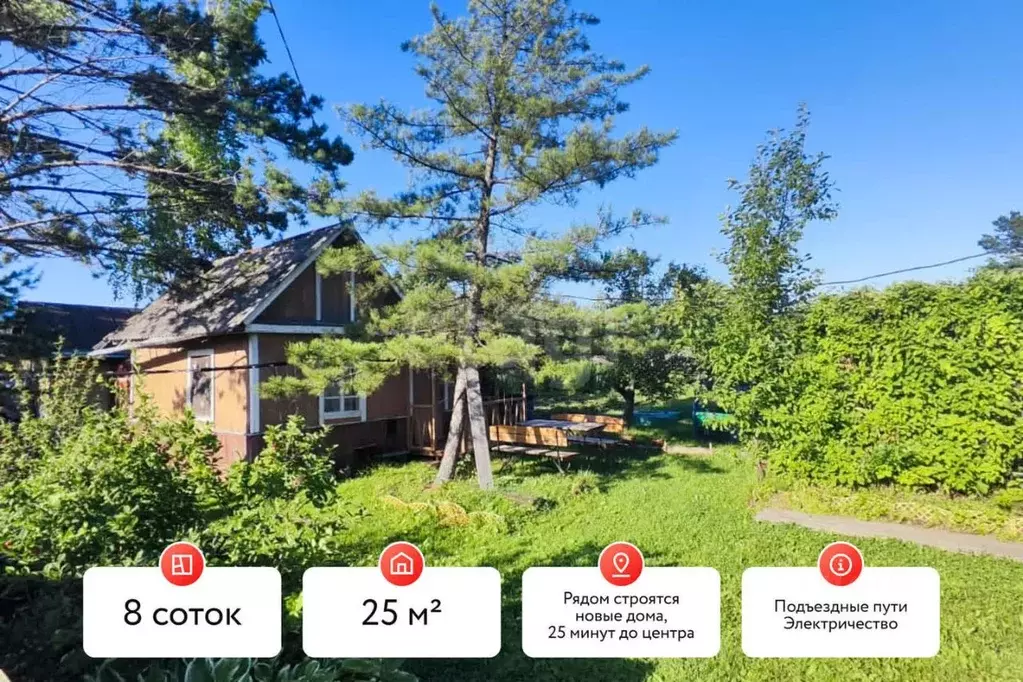 Дом в Хабаровский край, Хабаровск ул. Коммунальник-5, 1 (12 м) - Фото 0