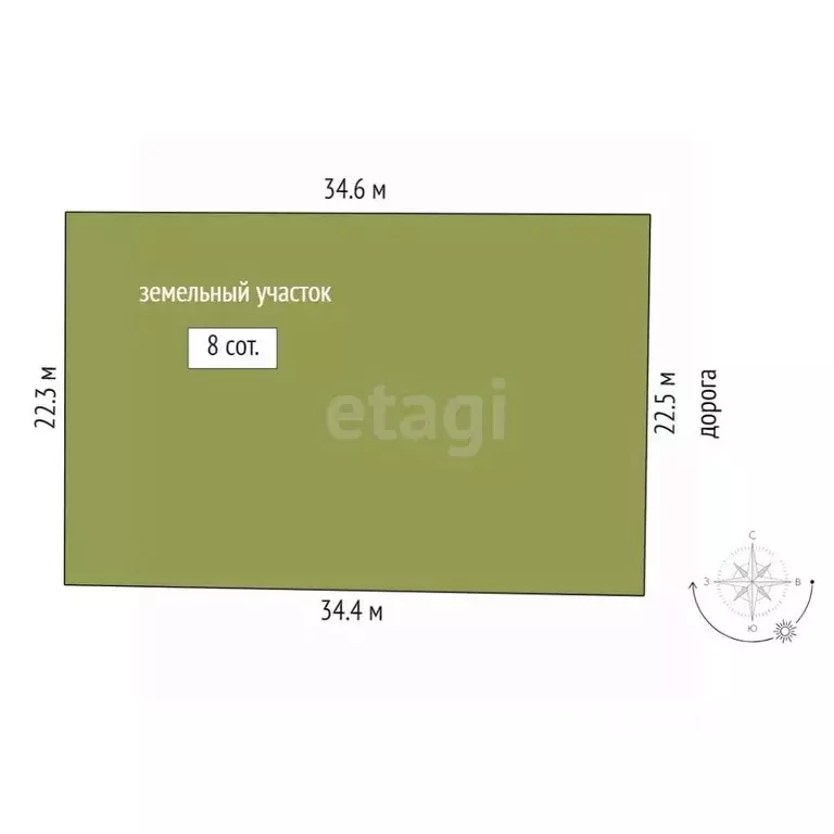 Участок в Башкортостан, Стерлитамакский район, Казадаевский сельсовет, ... - Фото 1