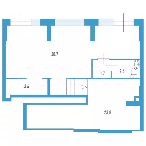 Продам помещение свободного назначения, 62.2 м - Фото 0