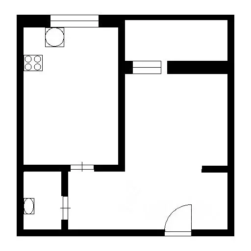 1-к кв. Севастополь ул. Колобова, 34/1 (43.0 м) - Фото 2