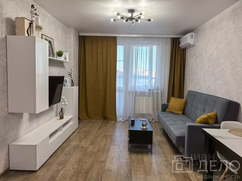 1-к кв. Рязанская область, Рязань просп. Парковый, 1 (45.4 м) - Фото 1