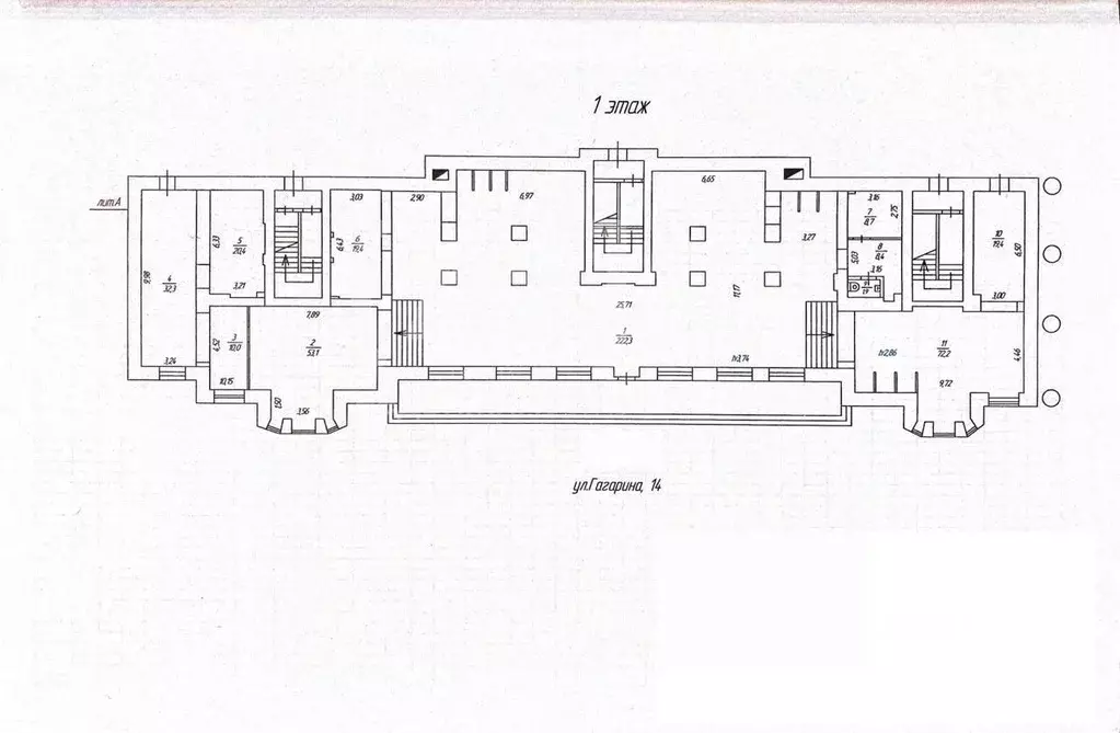 Торговая площадь в Челябинская область, Челябинск ул. Гагарина, 14 ... - Фото 2