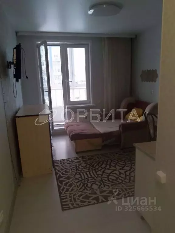 Студия Тюменская область, Тюмень Антипино мкр, ул. Буденного, 1Ак1 ... - Фото 2