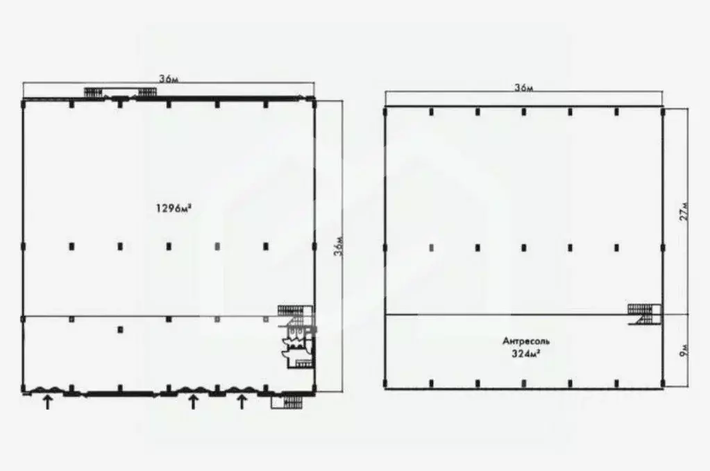 Склад в Московская область, Домодедово Центральный мкр,  (1620 м) - Фото 2