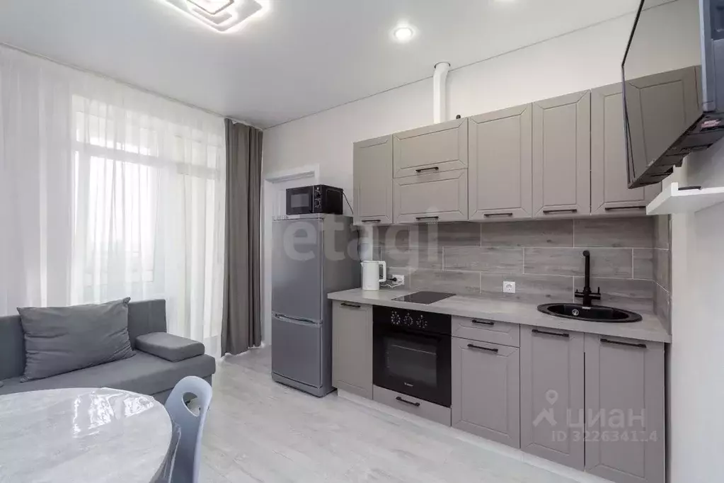 1-к кв. Тюменская область, Тюмень ул. Краснооктябрьская, 10 (32.5 м) - Фото 1