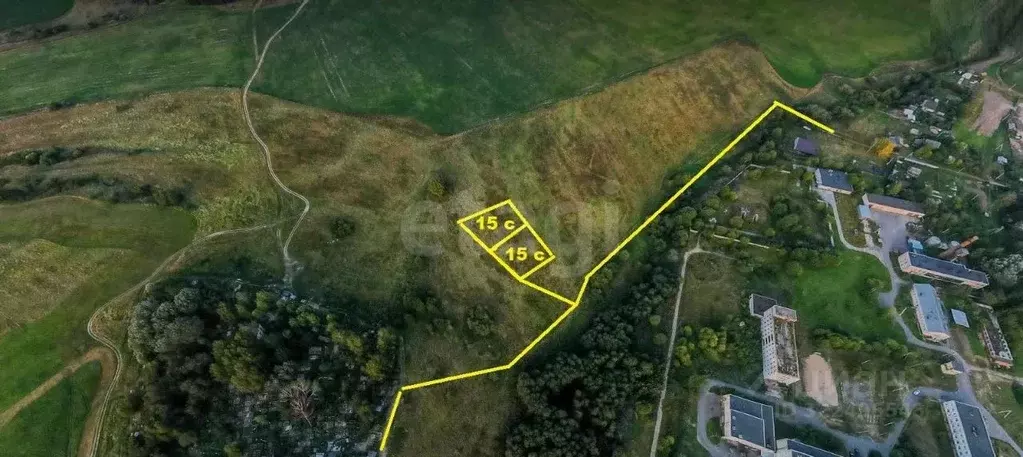 Участок в Вологодская область, с. Мосейково  (15.45 сот.) - Фото 1