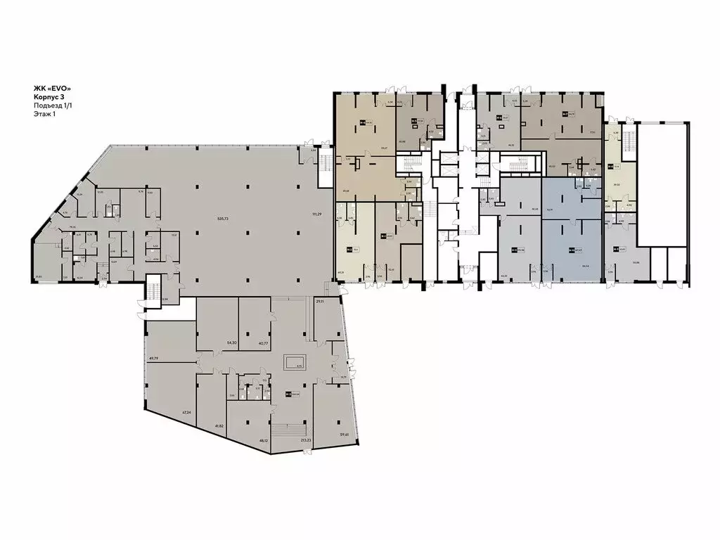 Офис (115.96 м) - Фото 2