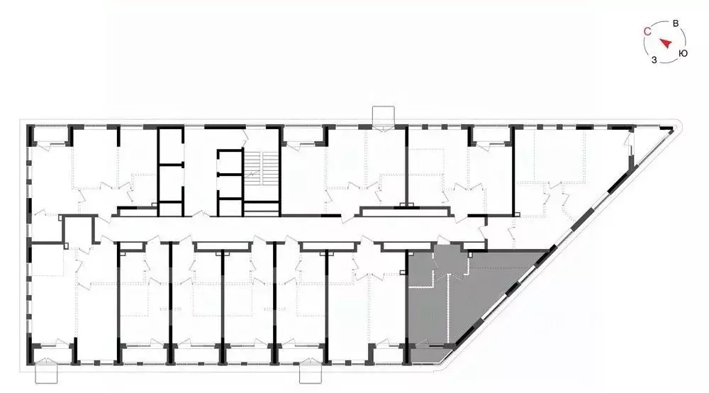 2-к кв. Татарстан, Казань ул. Аделя Кутуя, 180 (49.16 м) - Фото 2
