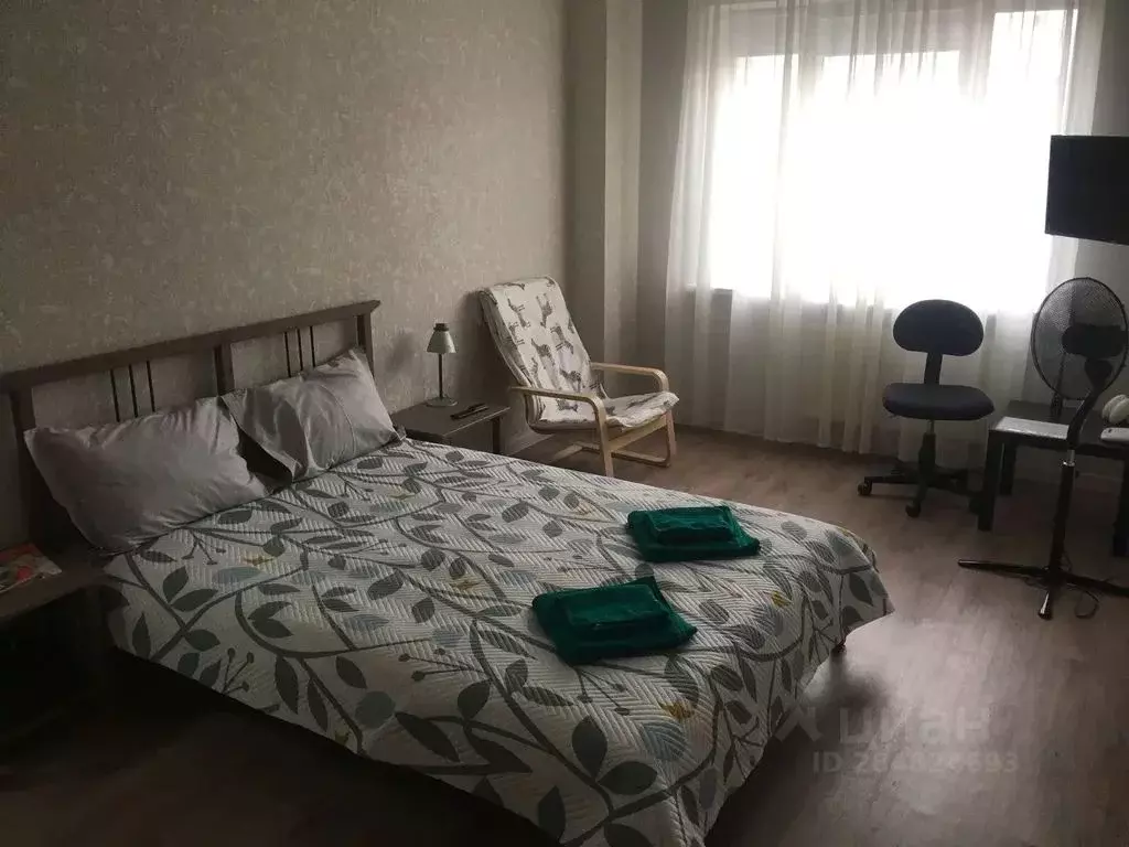1-к кв. Нижегородская область, Нижний Новгород просп. Гагарина, 101к5 ... - Фото 1