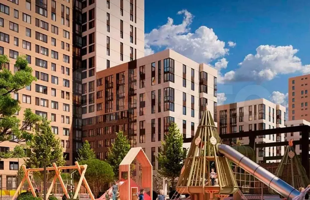 Квартира-студия, 25,6 м, 5/9 эт. - Фото 1
