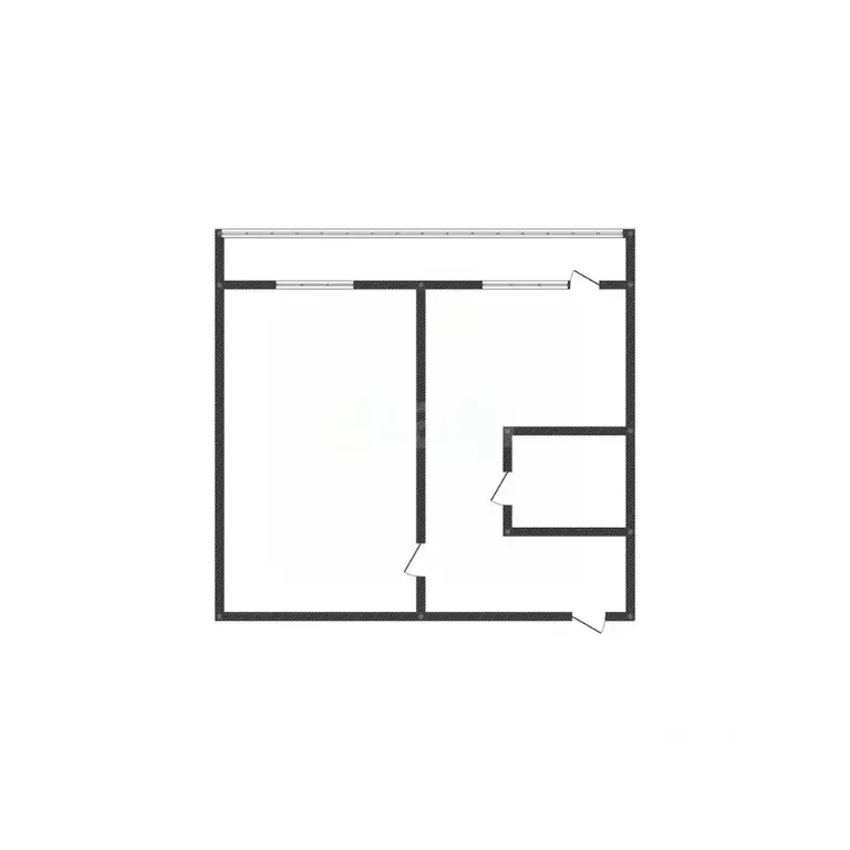 1-к кв. Курганская область, Курган Заозерный жилрайон, 4-й мкр, 12А ... - Фото 2