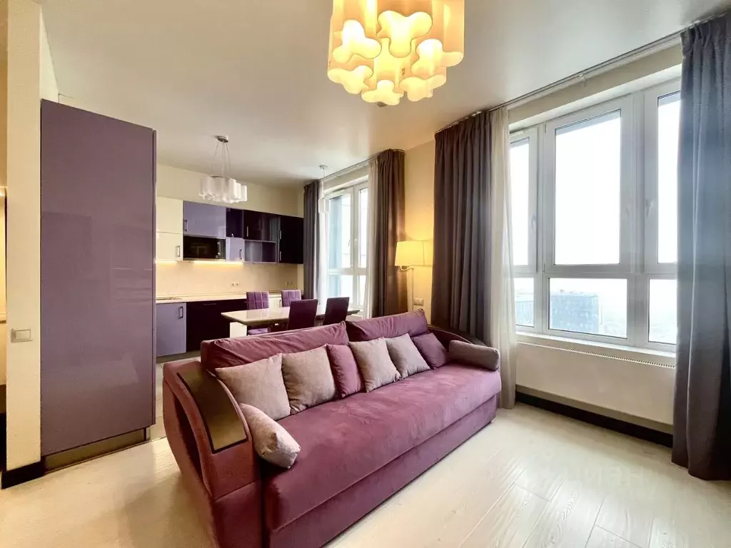 2-к кв. Москва Шелепихинская наб., 34 (60.0 м) - Фото 1