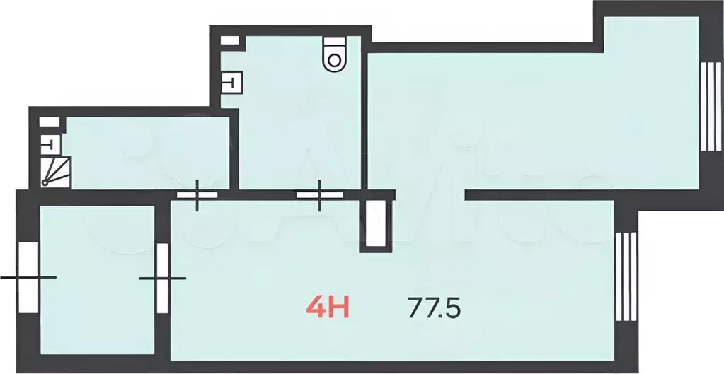 Торговая площадь в Москва ул. Дмитрия Ульянова, 47 (77 м) - Фото 0