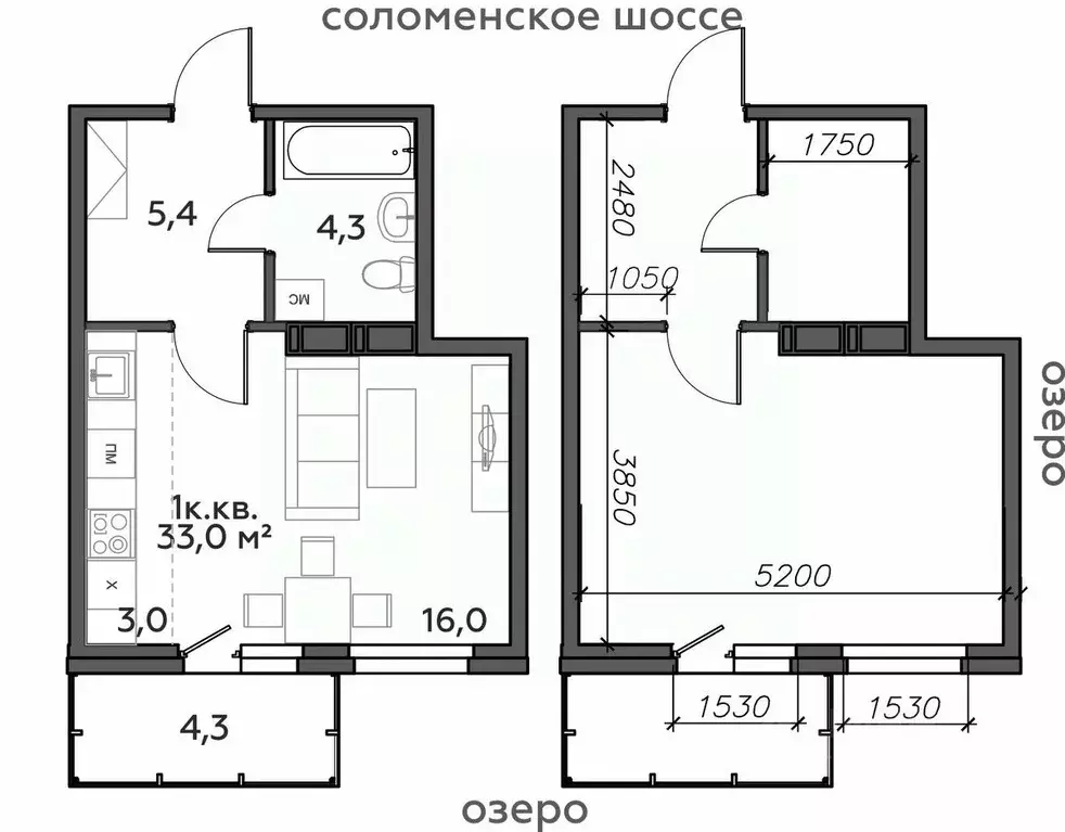 1-к кв. Карелия, Петрозаводск Район Северная промзона, Вороний Наволок ... - Фото 0