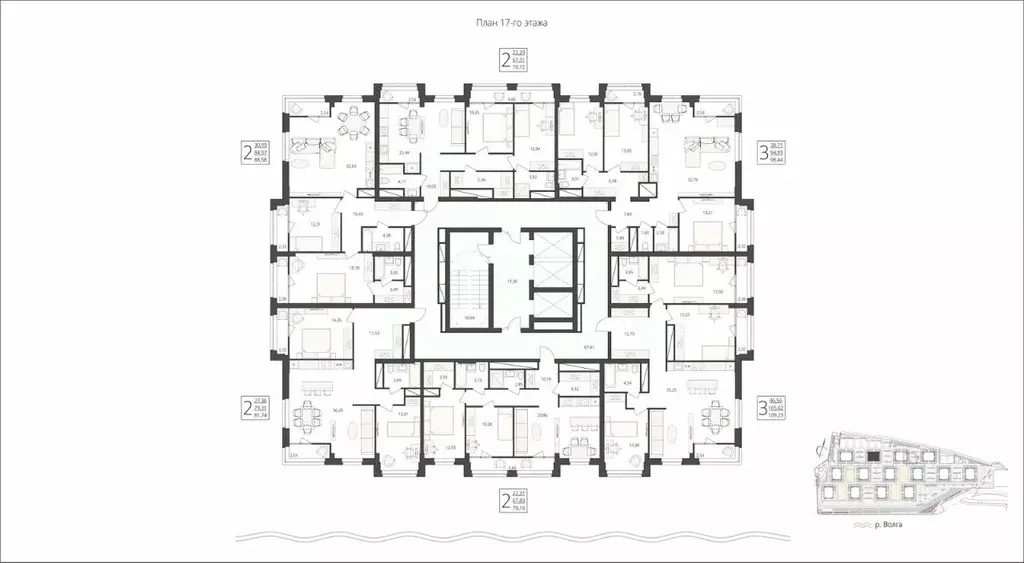 3-к кв. Волгоградская область, Волгоград ул. Степана Разина, 25/1 ... - Фото 2