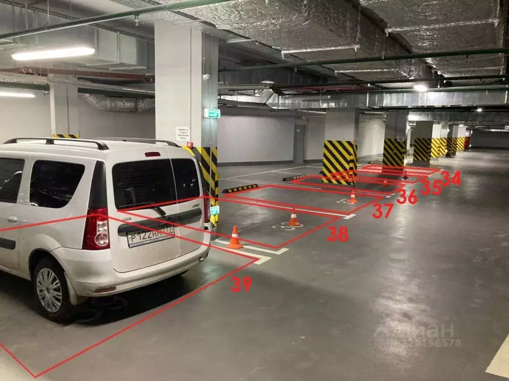 Гараж в Москва наб. Марка Шагала, 1к1 (21 м) - Фото 1