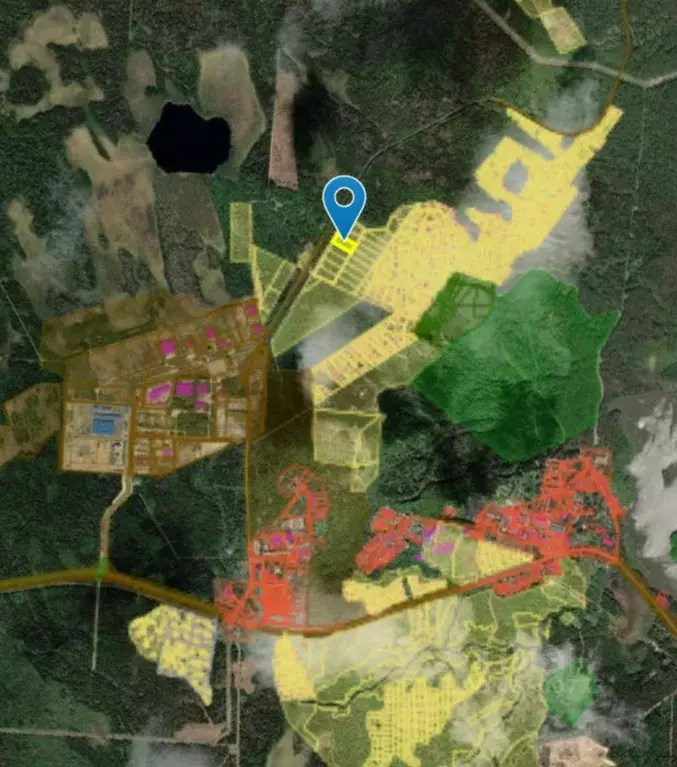 Участок в Ленинградская область, Всеволожский район, Куйвозовское ... - Фото 2