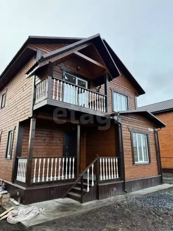 Дом в Томская область, Томский район, пос. Мирный, Мирный мкр ул. ... - Фото 1