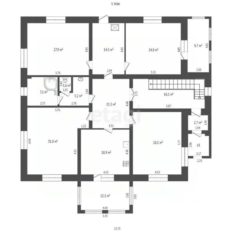 Дом в Марий Эл, Йошкар-Ола ул. Мышино (374 м) - Фото 0