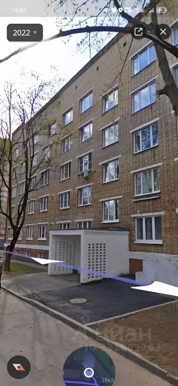 Студия Москва Окская ул., 28К2 (15.3 м) - Фото 2