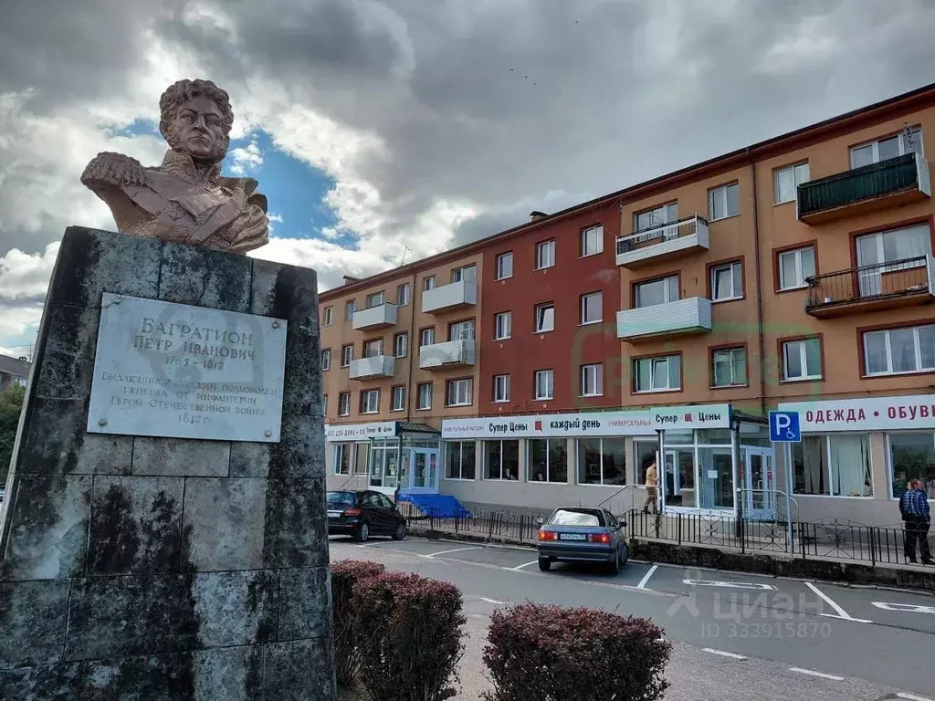 3-к кв. Калининградская область, Багратионовск ул. Багратиона, 8 (53.2 ... - Фото 1