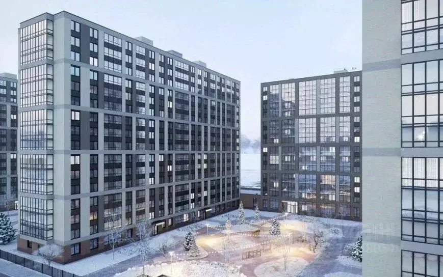 1-к кв. Санкт-Петербург пос. Парголово, дор. Михайловская, 14к1 (34.1 ... - Фото 1