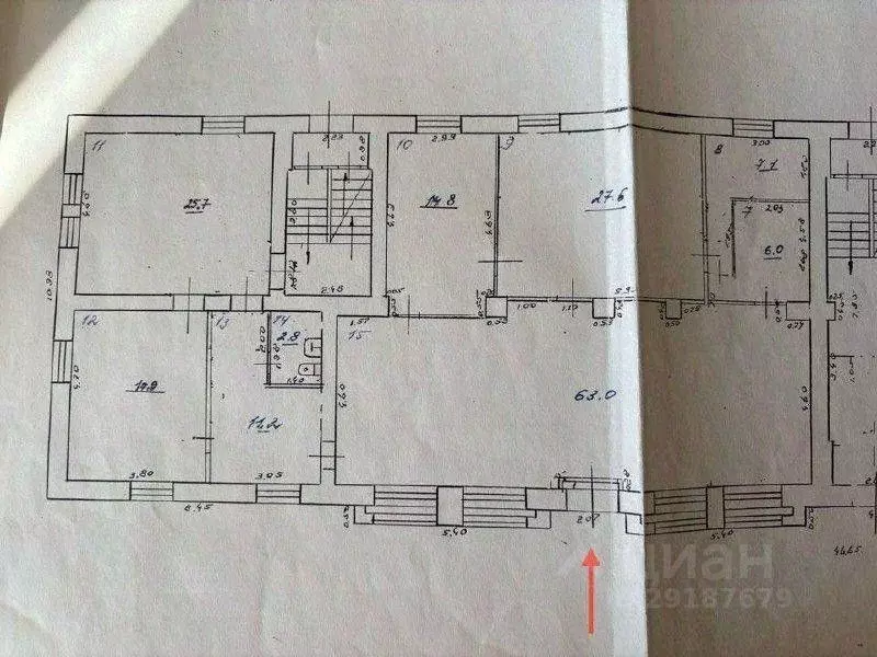 Помещение свободного назначения в Самарская область, Сызрань ул. Карла ... - Фото 2