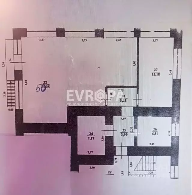 Офис в Ульяновская область, Ульяновск Комсомольский пер., 3 (86 м) - Фото 2