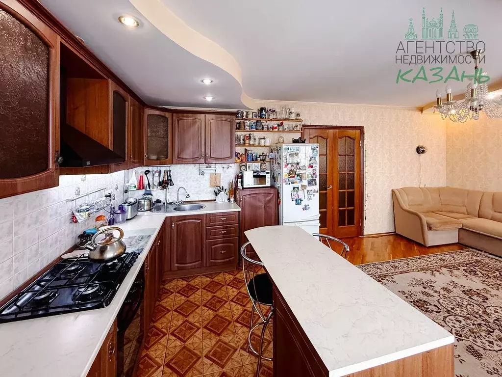 3-к кв. Татарстан, Казань ул. Фатыха Амирхана, 91А (100.0 м) - Фото 1