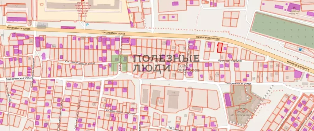 Участок в Астраханская область, Астрахань Ореховый пер., 78Б (525.0 ... - Фото 2