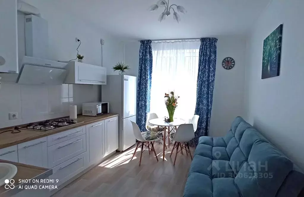 1-к кв. Калининградская область, Янтарный пгт ул. Советская, 104б ... - Фото 2