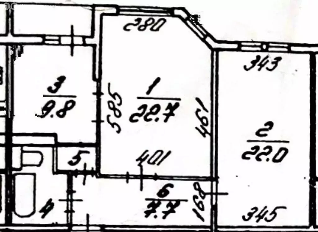 2-комнатная квартира: Санкт-Петербург, улица Кораблестроителей, 41 ... - Фото 2