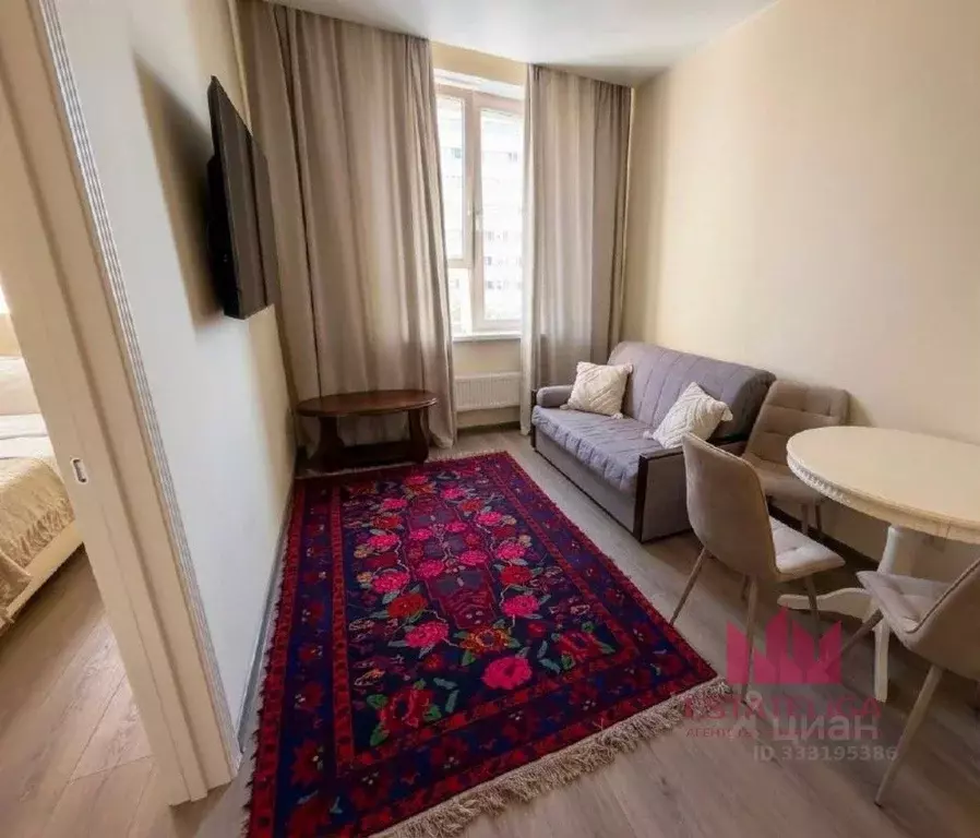 Свободной планировки кв. Москва ул. Бутлерова, 7Б (34.2 м) - Фото 1
