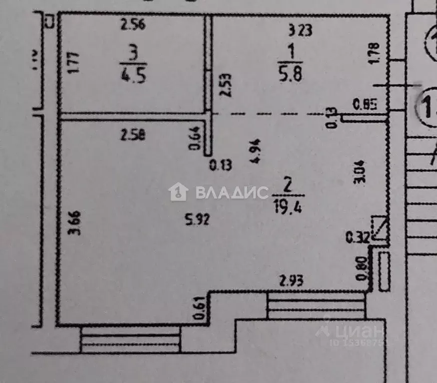 1-к кв. Калининградская область, Зеленоградск ул. Ясная, 12 (29.7 м) - Фото 2