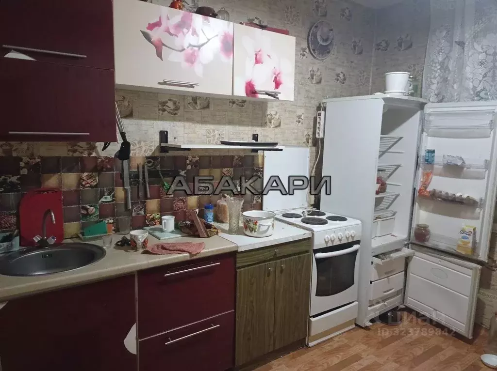 1-к кв. Красноярский край, Красноярск Черемушки мкр, ул. Амурская, 24 ... - Фото 1