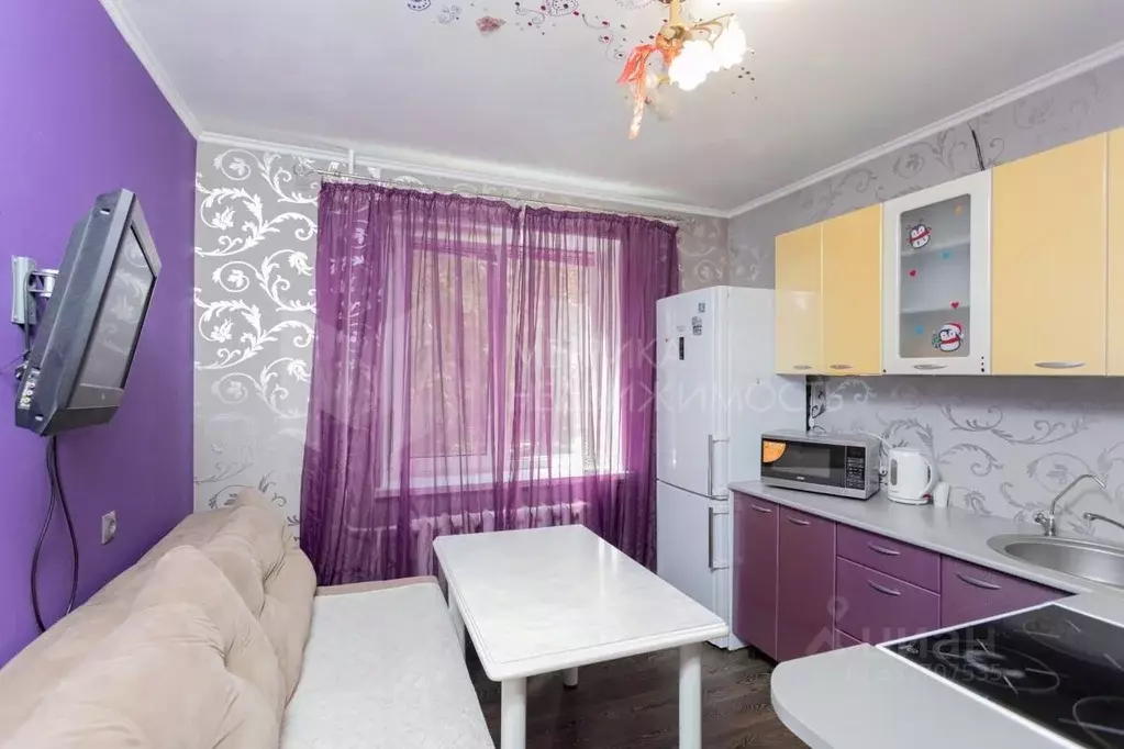 1-к кв. Тюменская область, Тюмень ул. Демьяна Бедного, 104к2 (32.9 м) - Фото 1